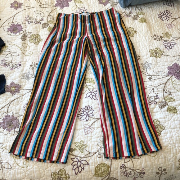 Urban Outfitters Pants - Urban outfitters striped flowy pants